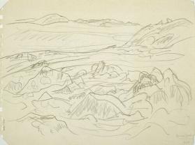 Barrenlands (R); Untitled (rocks, hills) (V)