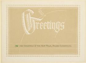 Greetings