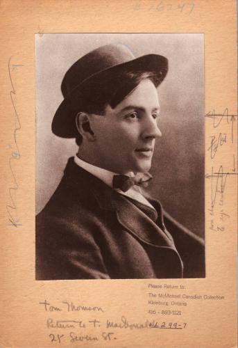 Portrait of Tom Thomson