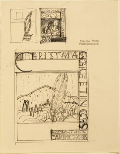 Studies for Christmas Card