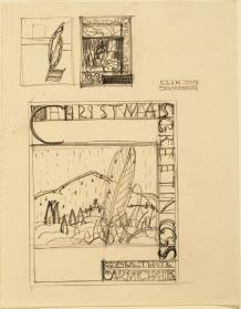 Studies for Christmas Card