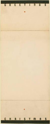 Christmas card blank