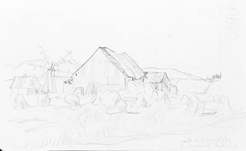 Farm Buildings (Quebec?)