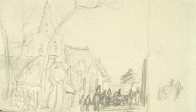 Untitled (study of a church)