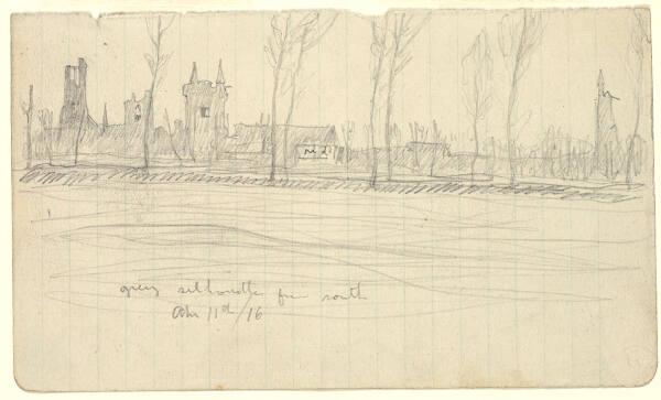 Untitled (grey silhouette from south)