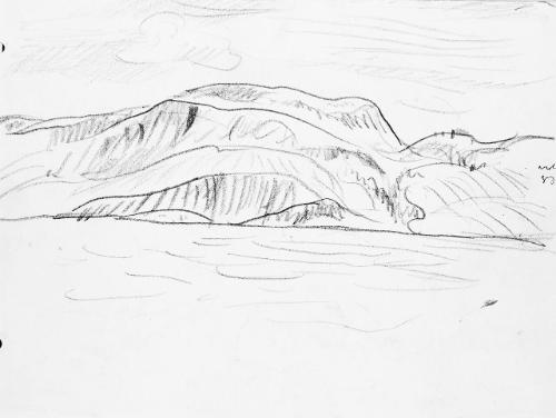 Coastline of Great Bear Lake (R); Untitled (shoreline) (V)