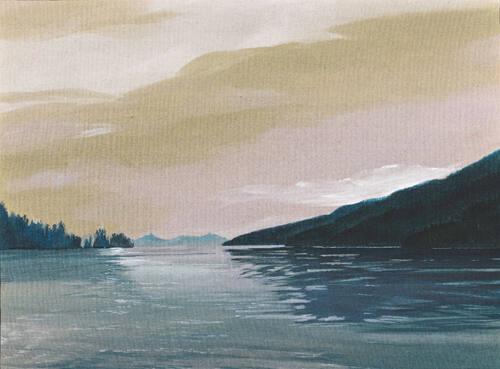 Early Evening, Narrow Passage