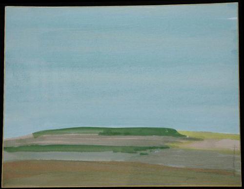 West of Drumheller, Evening