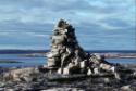Inuksullarik (an ancient and very important inuksuk built by the Tuniit) at Akitsiraqvik. 
Sou…
