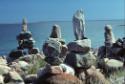 Inuksuit in the Arviat area. 
Keewatin, Nunavut, 1990

The Norman Hallendy Collection
Gift …
