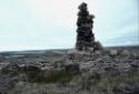 Inuksutuqaaluk (an ancient inuksuk built by the Tuniit) inland from Nurata.
Southwest Baffin I…