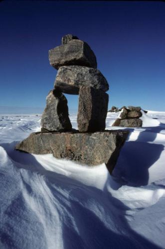 Niungvaliruluit at Inuksugalait, Southwest Baffin Island, 1997

Photograph by Norman E. Halle…
