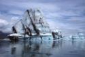 Icebergs.
Southeast Iceland, 2005.  

The Norman Hallendy Collection
Gift of Norman E. Hall…