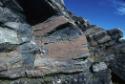 Unknown markings on rock face, between Tellik and Negus Bay.
Southwest Baffin Island, Nunavut,…