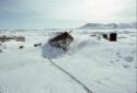 Boat at the abandoned camp of Qaqaq Ashoona (1928-1996). 
Sapujjuat area, Southwest Baffin Isl…