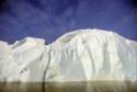 Icebergs out to sea from Kinngait (Cape Dorset). 
Southwest Baffin Island, Nunavut, 1992

Th…