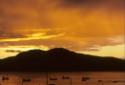 Sunset in the Dorset area. 
Cape Dorset, Southwest Baffin Island, Nunavut, 1989

The Norman …