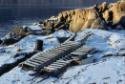 Komatiks (sleds).
Pangnirtung, Eastern Baffin Island, Nunavut, 1980

The Norman Hallendy Col…