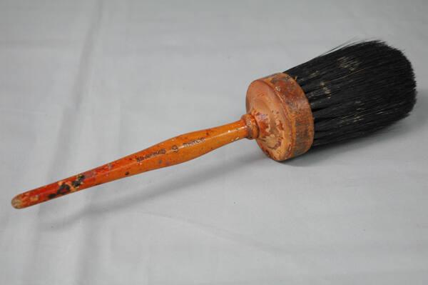 Dusting brush used by Franklin Carmichael