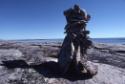 Inuksuk in the Pudla Inlet area.
Southwest Baffin Island, Nunavut, 1997

The Norman Hallendy…