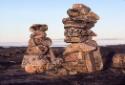 Inuksuit at Inuksugalait, an ancient site consisting of over one hundred inuksuit. 
Enukso Poi…