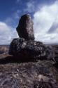 Inuksuk in the Ikpik River area. 
Central Baffin Island, Nunavut, 2002

The Norman Hallendy …
