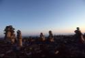 Inuksuit at Inuksugalait, an ancient site consisting of over one hundred inuksuit. 
Enukso Poi…