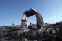 Niungvaliruluit (window-shaped directional inuksuk for sighting or aligning a location in the d…