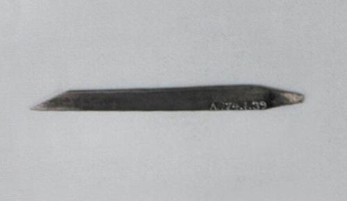 Engraving Tool used by Franklin Carmichael