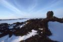 Inuksullarik (an ancient and very important inuksuk built by the Tuniit).
Cape Dorset, Southwe…
