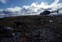 Norman Hallendy's helicopter.
Maguse River, Keewatin, Nunavut, 1990

The Norman Hallendy Col…