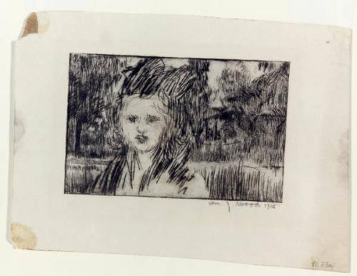 Portrait of a Woman with Hat