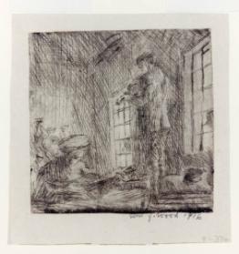 Two Musicians in the Bunkhouse