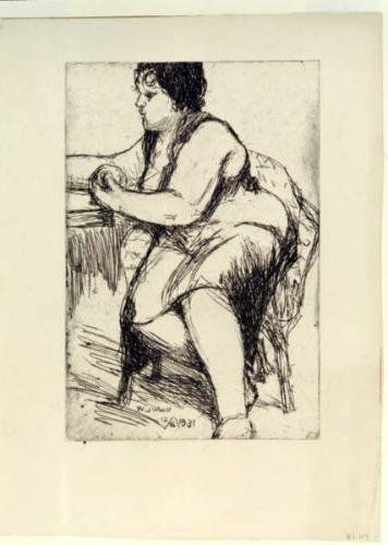 Woman in Armchair
