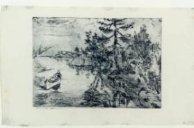 Canoe in a Landscape