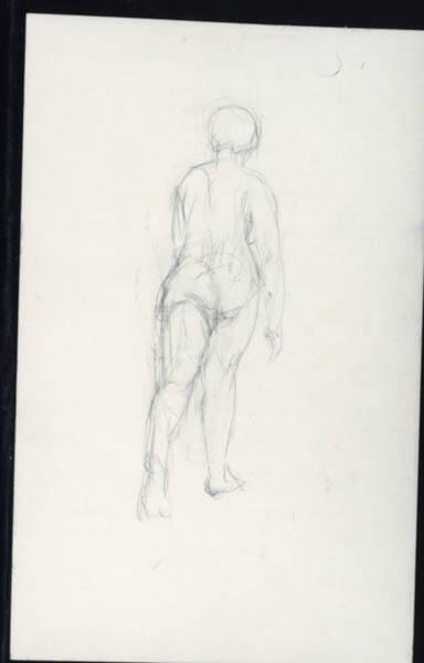 Untitled (study of a nude)