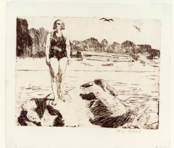 Woman at Beach