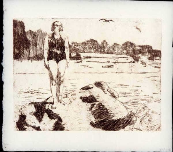 Woman at Beach