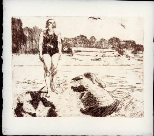 Woman at Beach