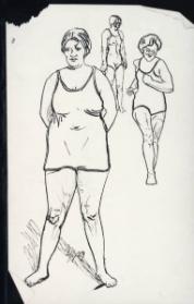 Untitled (studies of a woman)