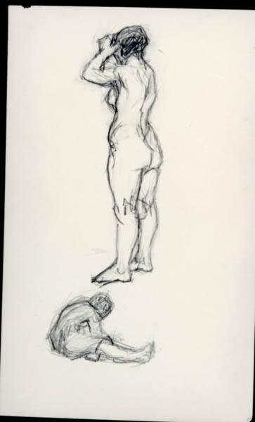 Untitled (study of a nude)