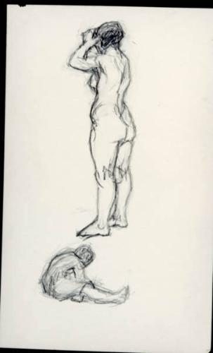 Untitled (study of a nude)