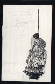 Untitled (woman in floor-length dress)