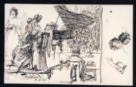Untitled (woman singing at piano)