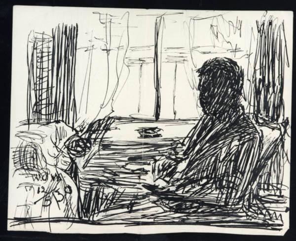 Untitled (figure by window)