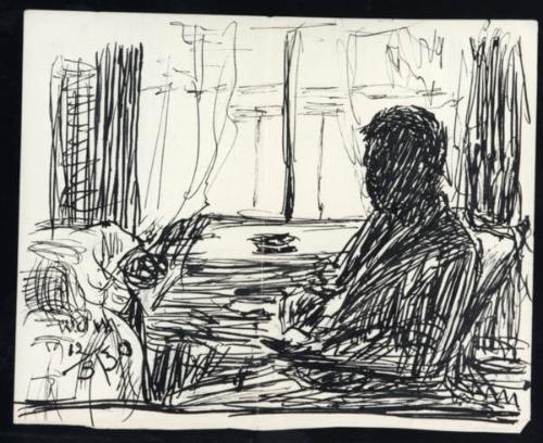Untitled (figure by window)