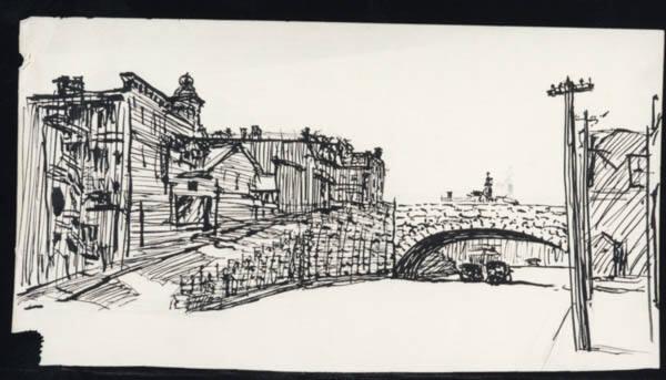 Untitled (town bridge)