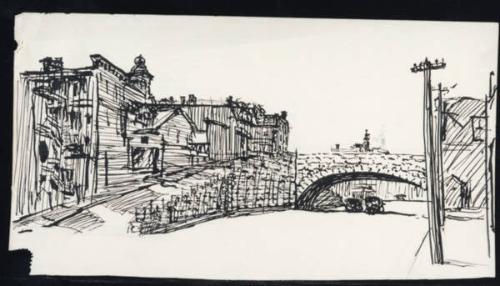 Untitled (town bridge)
