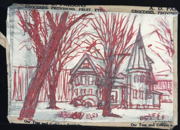 Untitled (house and trees)
