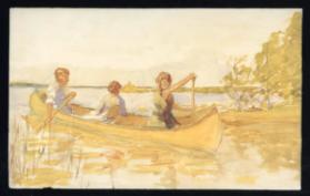 Untitled (women in canoe)